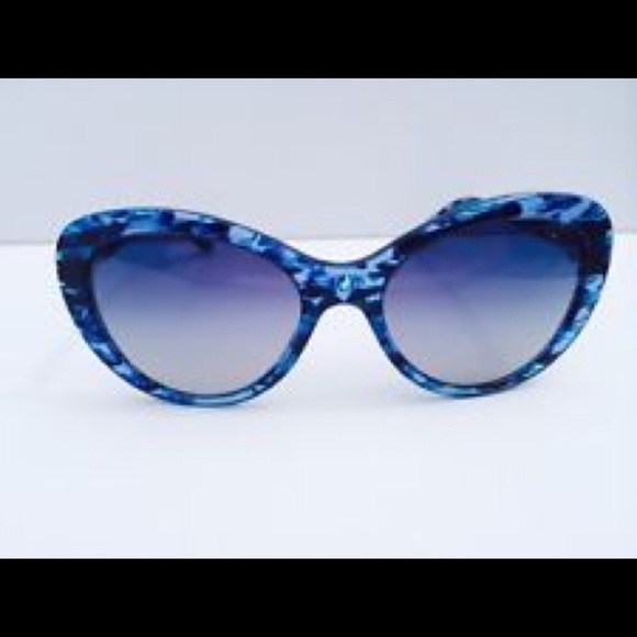 Tiffany & Co. Blue Havana Sunglasses main image 4